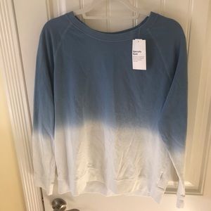 Dip dye sweatshirt